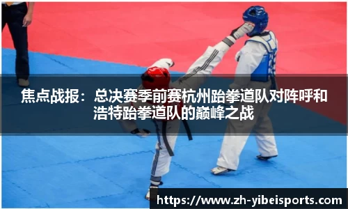 焦点战报:总决赛季前赛杭州跆拳道队对阵呼和浩特跆拳道队的巅峰之战